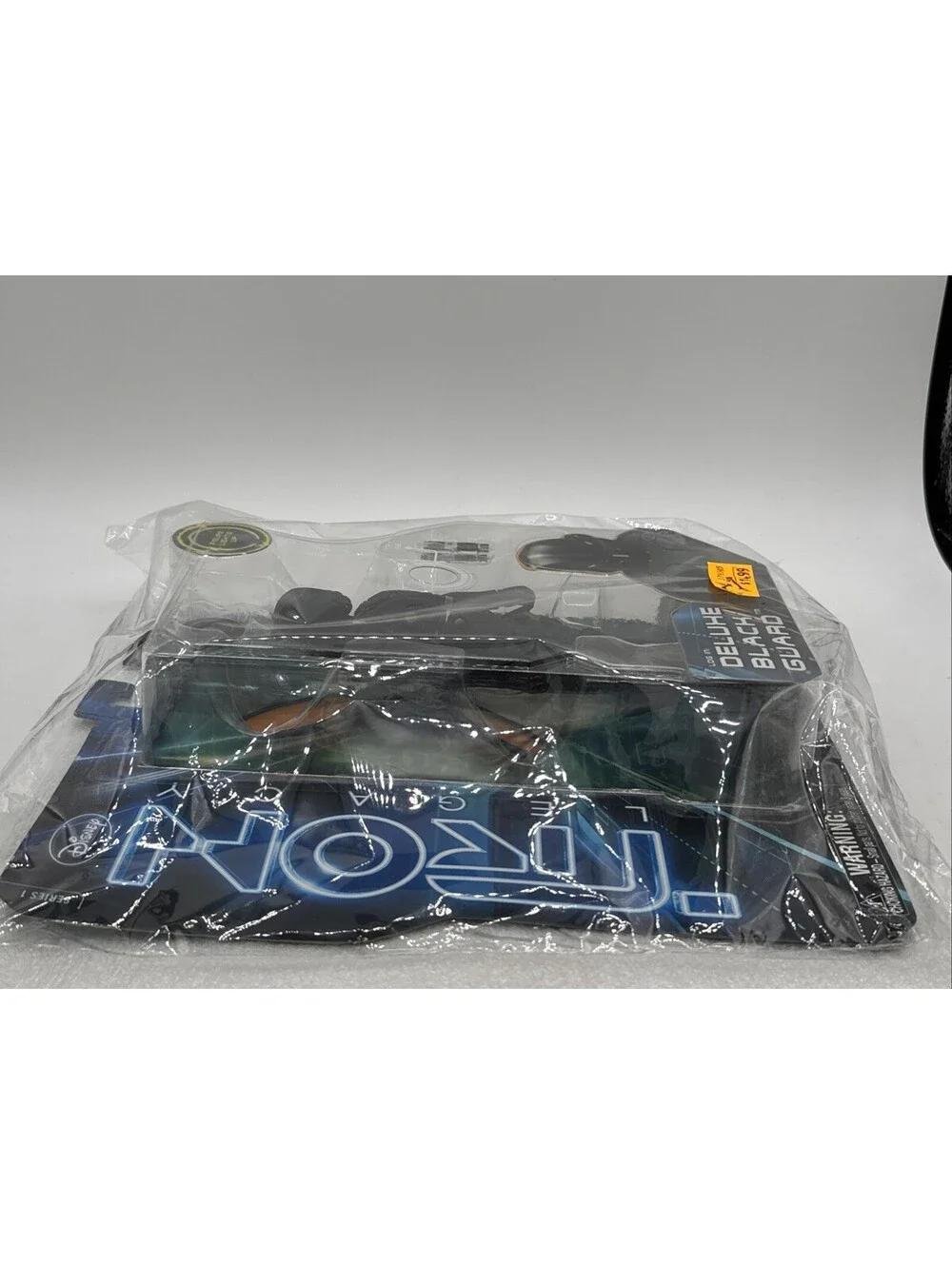 Disney Tron Legacy Deluxe Black Guard Action Figure 2010 Spin Master Series 1